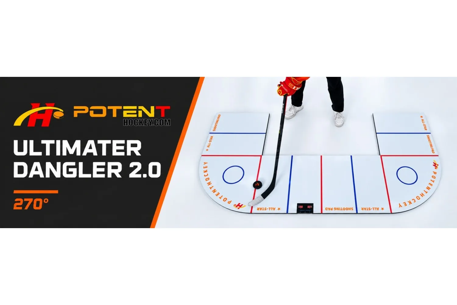 Potent Hockey Ultimater Dangler 2.0 — обзор и интерактивная тренировка